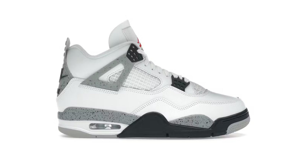 Jordan 4 Retro “White Cement” (2025) {Pre-Order}