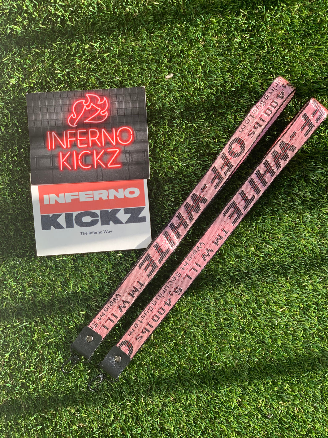 OFF-White Lanyard (Pink)