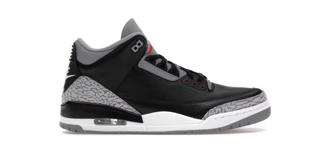 Jordan 3 Retro “Black Cement” (2024) {Pre-Order}