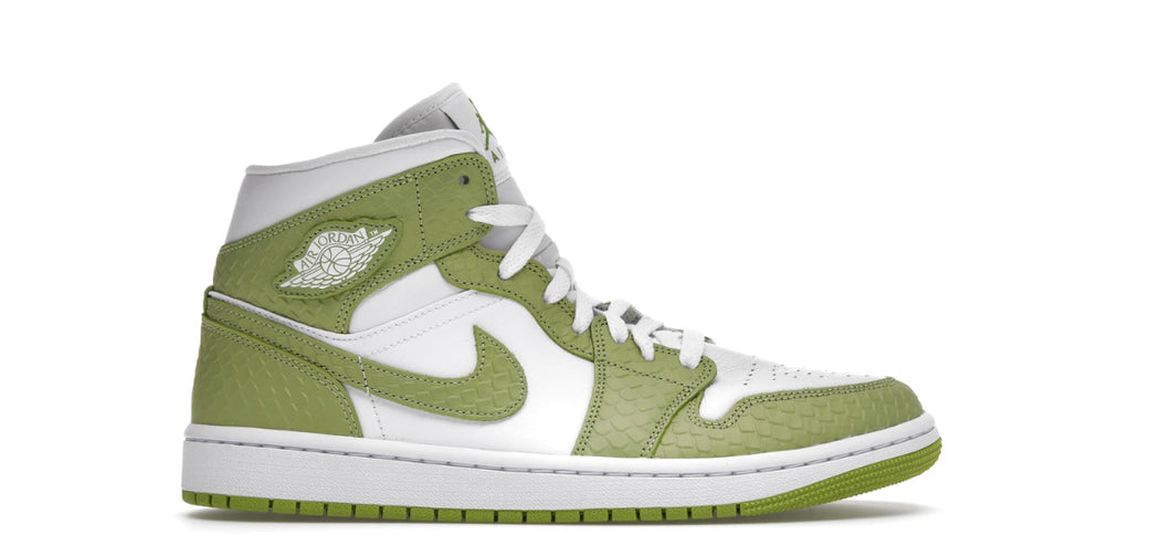 Jordan 1 Mid “Green Python”