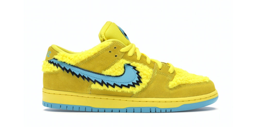 Nike SB Dunk Low “Grateful Dead Bears Opti Yellow”