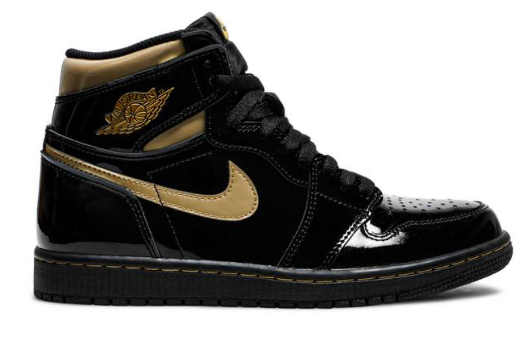 Jordan 1 Retro High Black Metallic Gold (2020)