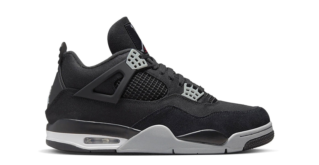 Air Jordan 4 Retro SE “Black Canvas”