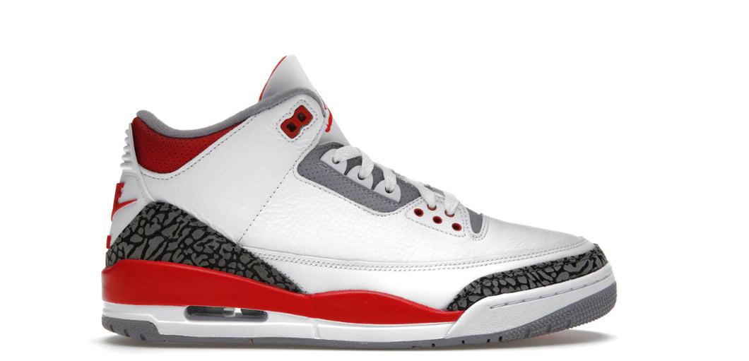 Jordan 3 Retro “Fire Red”(2022)