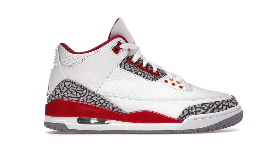 Jordan 3 Retro “Cardinal Red”